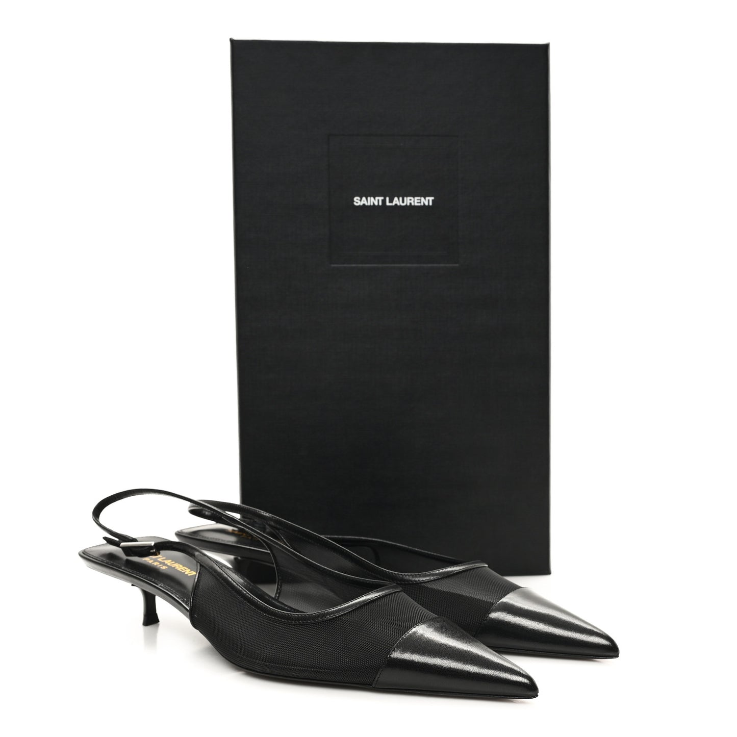 Mesh Oxalis Slingback 30 Pumps 41 Black