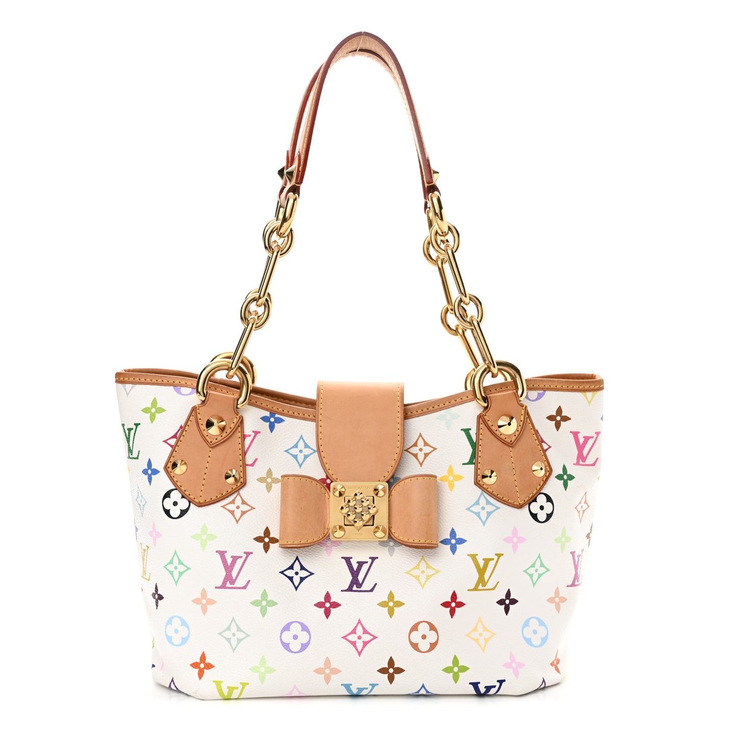 Monogram Multicolor Annie MM White