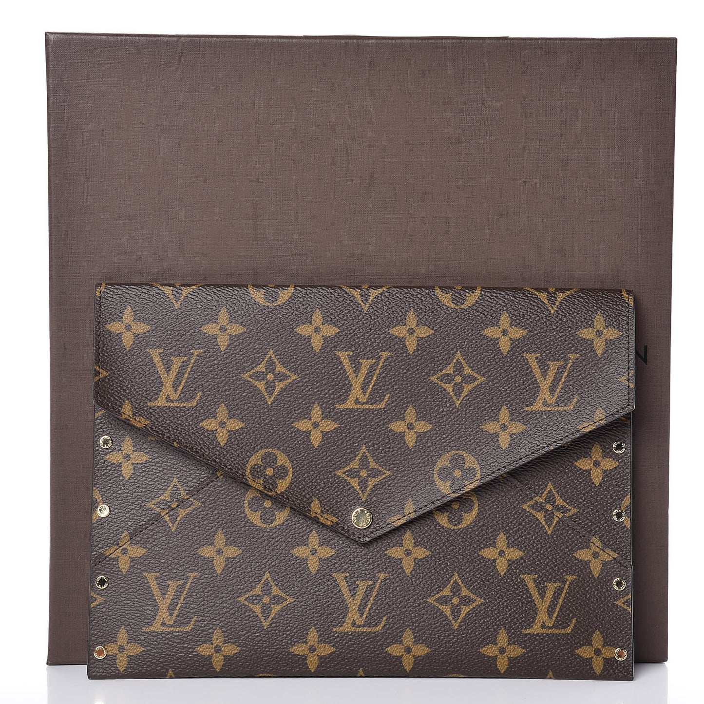 Monogram Rivets Enveloppe
