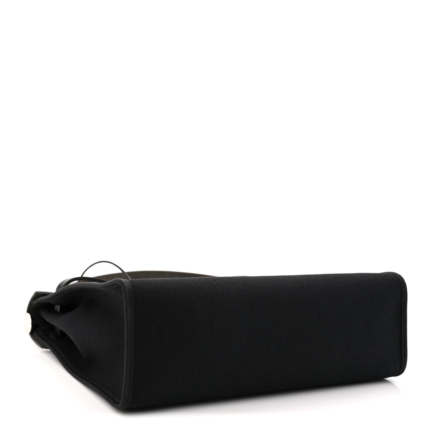 Hermes Military Toile Vache Hunter Herbag Zip PM 31 Black 5 of 11