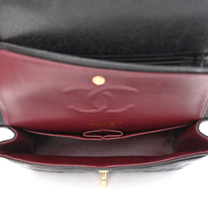Chanel Caviar Quilted Medium Double Flap Black 5 of 11