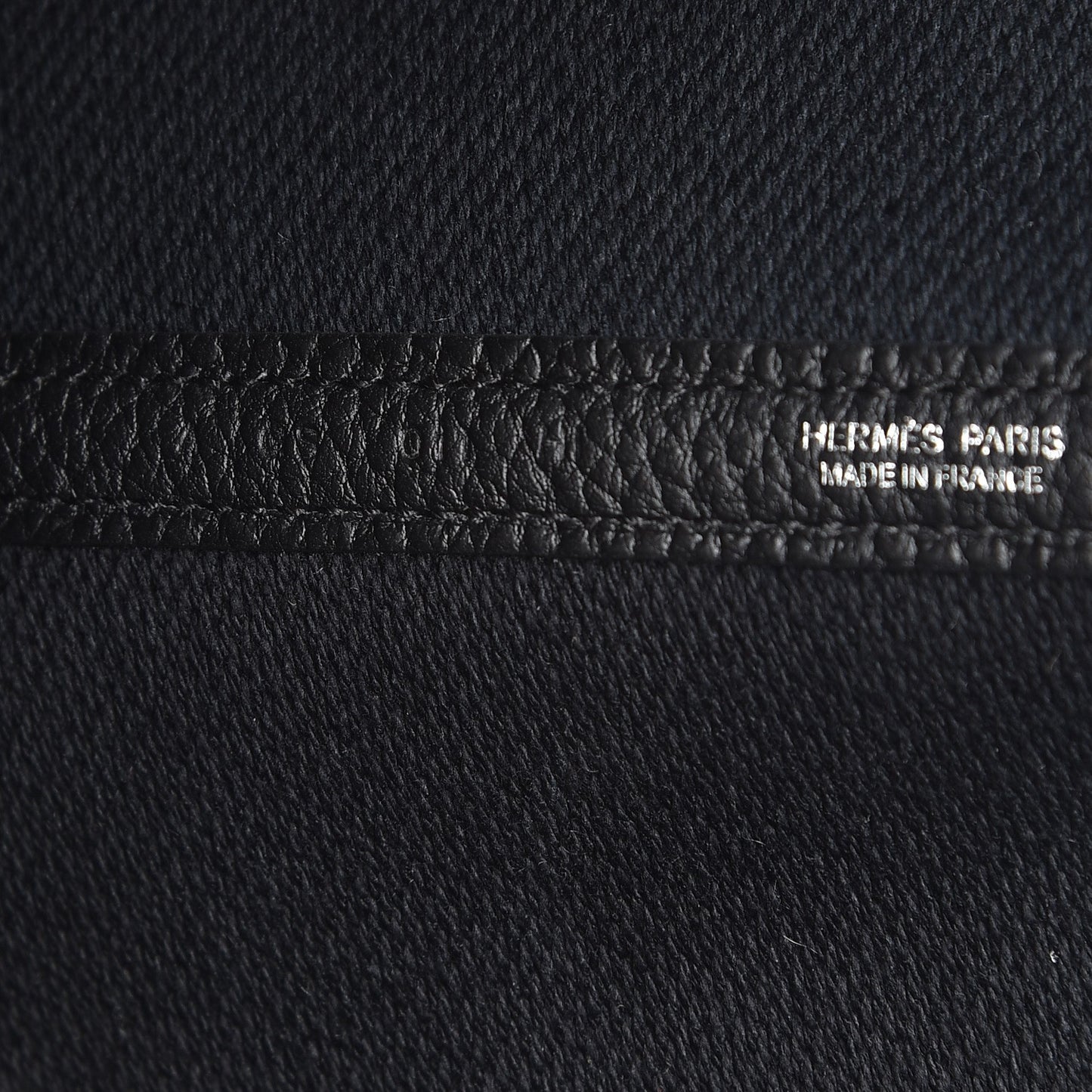 Twill H Negonda Garden Party 30 TPM Tote Ecru Black