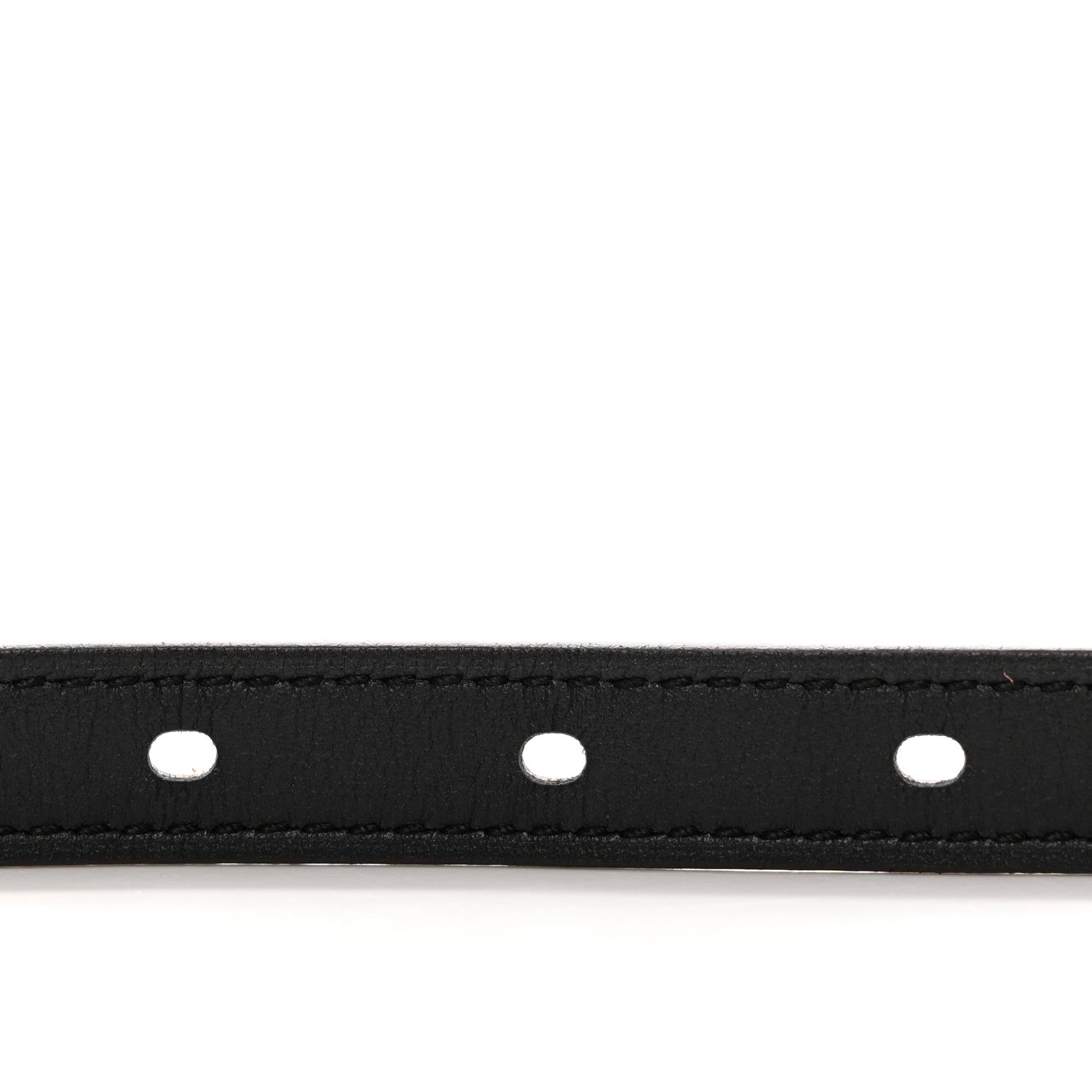 Hermes Epsom Swift 13mm Lucky 15 Belt 80 32 Black Gold 5 of 7