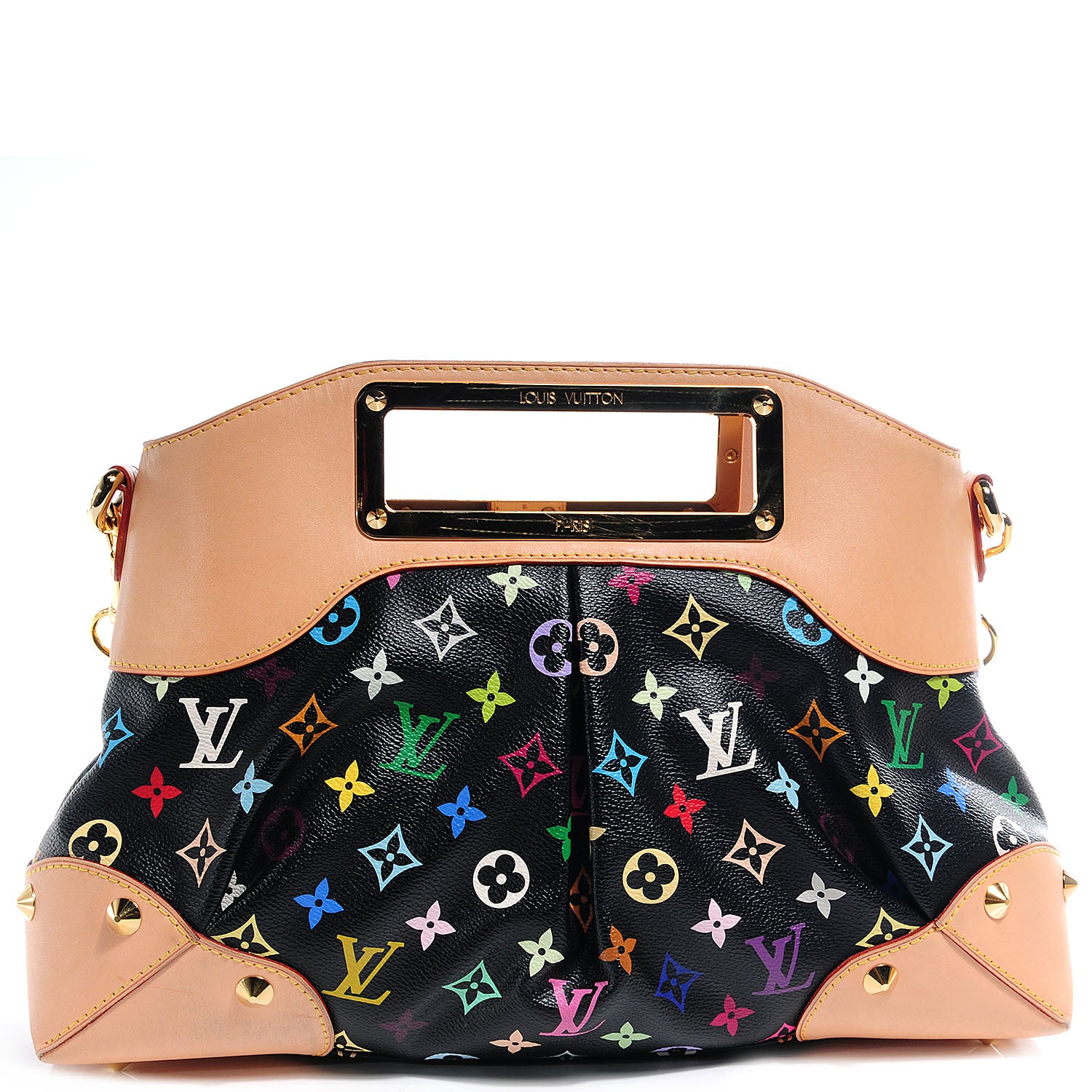 Louis Vuitton Monogram Multicolor Judy MM Black 1 of 7