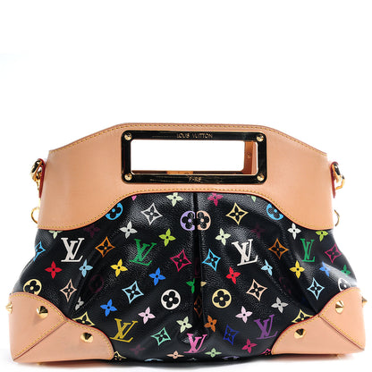 Louis Vuitton Monogram Multicolor Judy MM Black 1 of 7