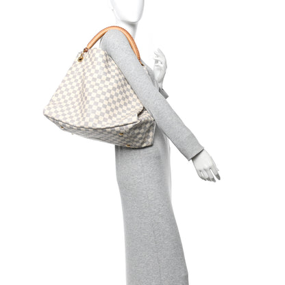 Louis Vuitton Damier Azur Artsy MM 2 of 9