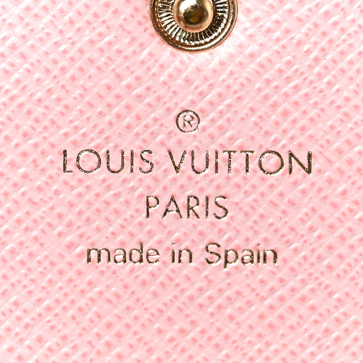 Louis Vuitton Damier Ebene Rosalie Coin Purse Rose Ballerine 6 of 6