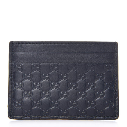 Gucci Microguccissima Card Holder Blue 1 of 7