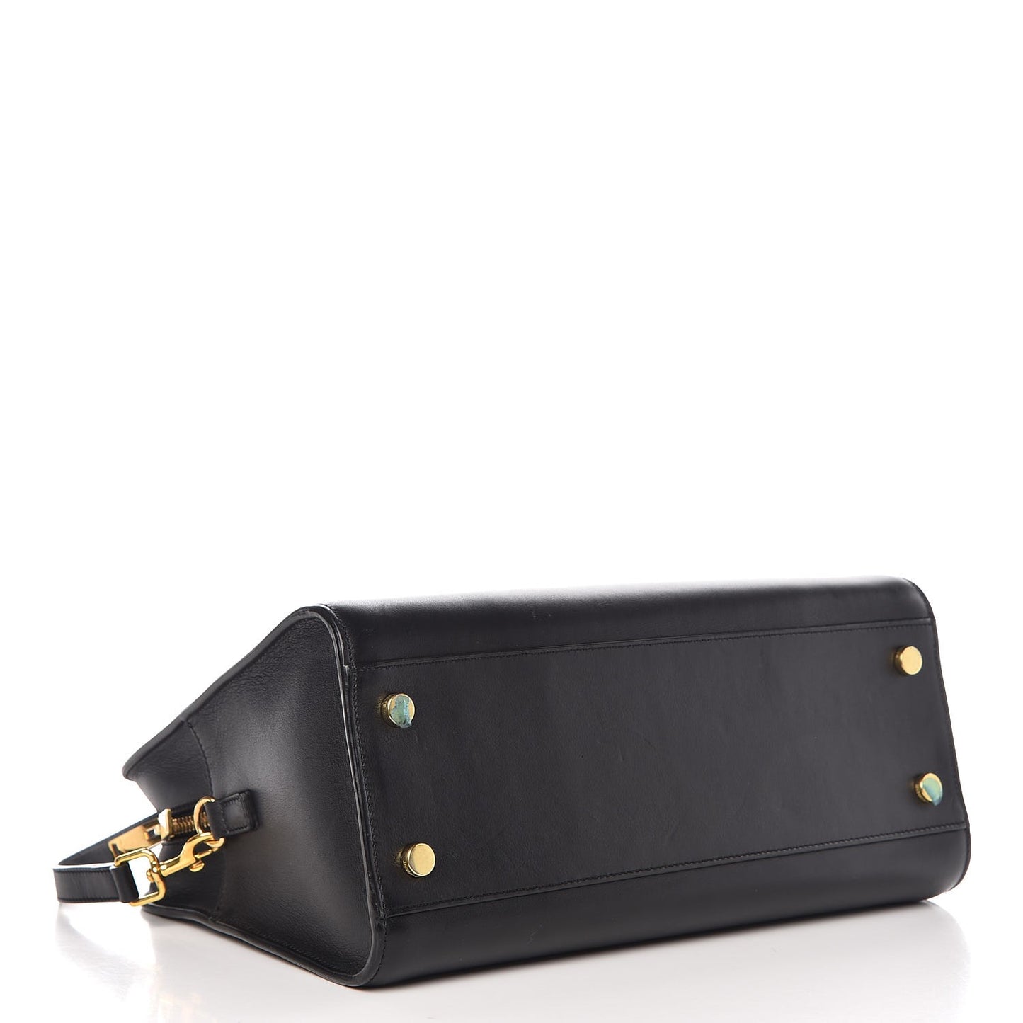 Smooth Calfskin Small Monogram Cabas Black
