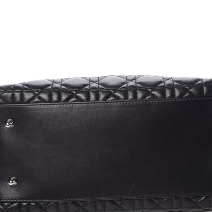 Christian Dior Lambskin Cannage Medium Soft Lady Dior Black 10 of 11