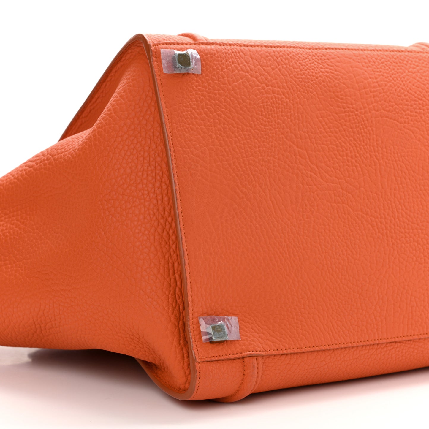 Bullhide Calfskin Medium Phantom Luggage Burnt Orange