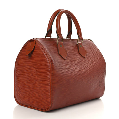Louis Vuitton Epi Speedy 25 Kenyan Fawn 3 of 11