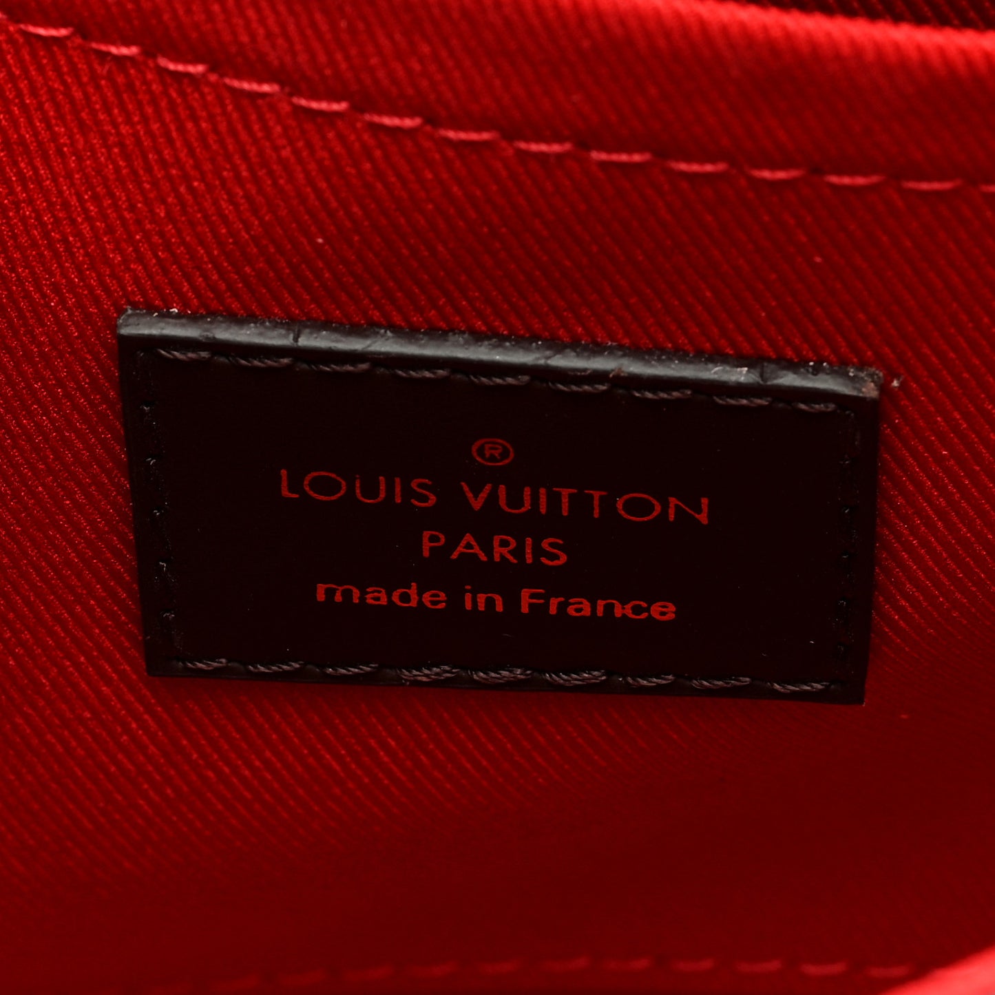 LOUIS VUITTON Damier Ebene Croisette