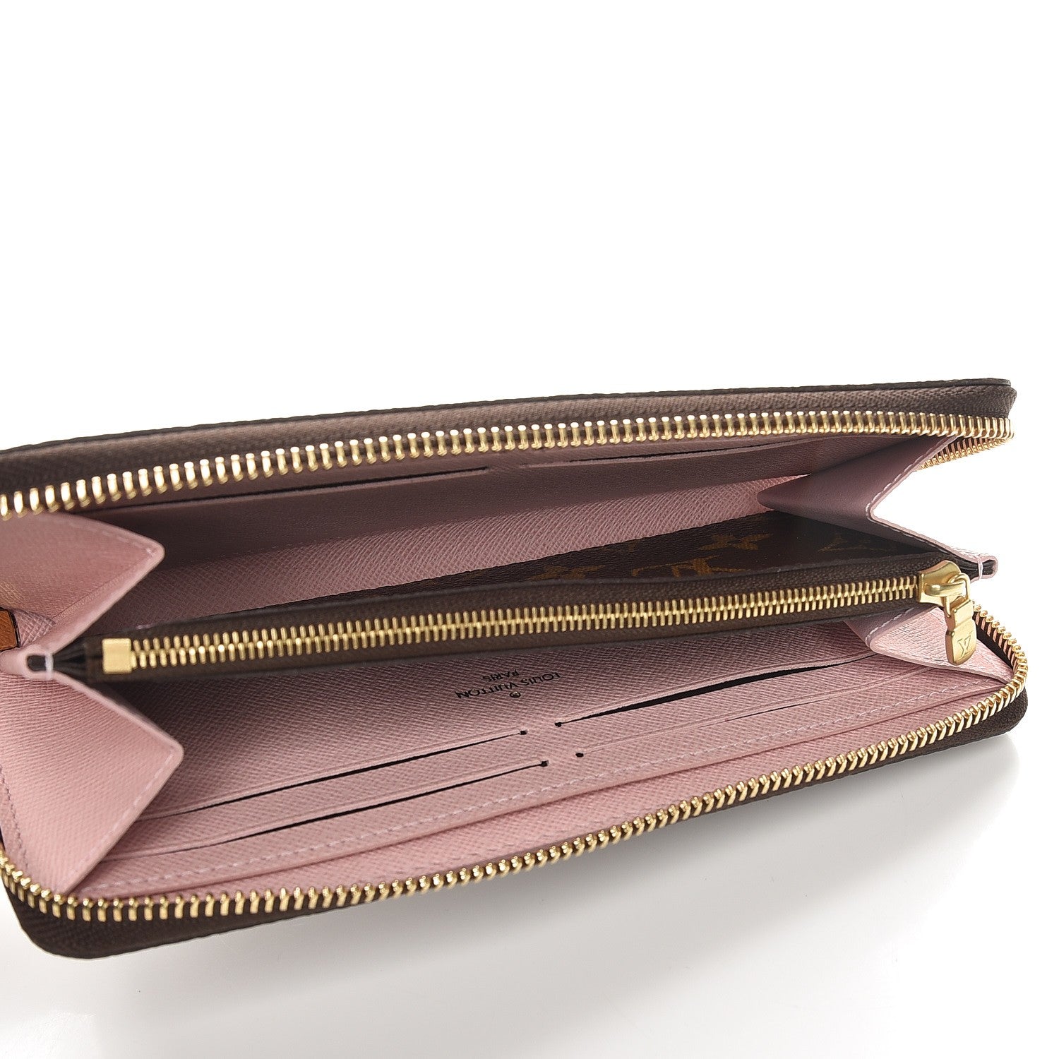 Louis Vuitton Monogram Clemence Wallet Rose Ballerine 5 of 8