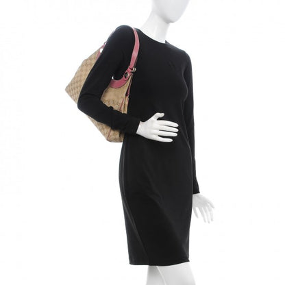 Gucci Monogram Medium Charmy Shoulder Bag Pink 2 of 8