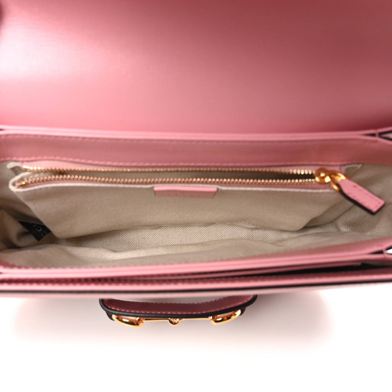Gucci Azalea Calfskin Horsebit 1955 Shoulder Bag New Cherry Red Wild Rose 5 of 11