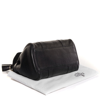 Mulberry Mini Croc Print Small Bayswater Satchel Black 4 of 9