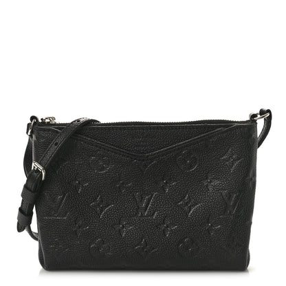 Louis Vuitton Empreinte Pallas Crossbody Black 1 of 8
