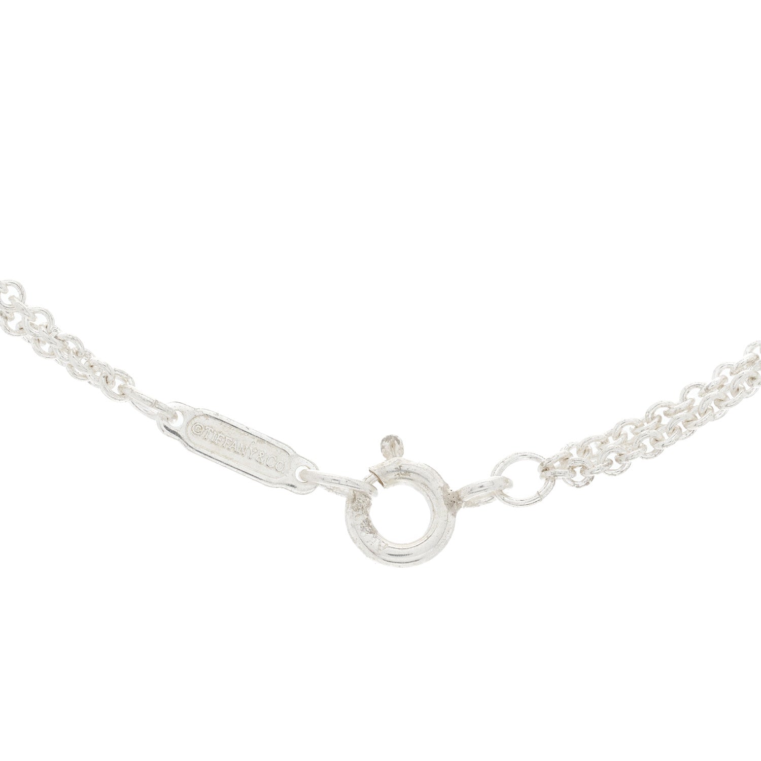 Tiffany Sterling Silver Infinity Pendant Necklace 6 of 6