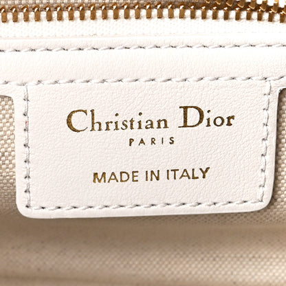 Christian Dior Calfskin Small Dior Vibe Zip Bowling Bag Blue 6 of 10