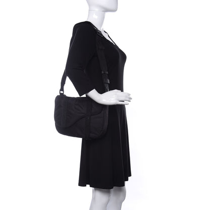 Christian Dior HOMME Nylon Saddle Messenger Bag Black 2 of 9