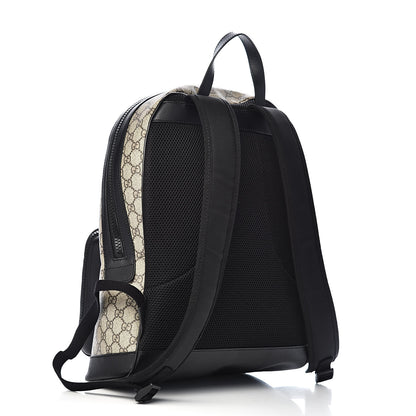 Gucci GG Supreme Monogram Medium Backpack Black 3 of 10
