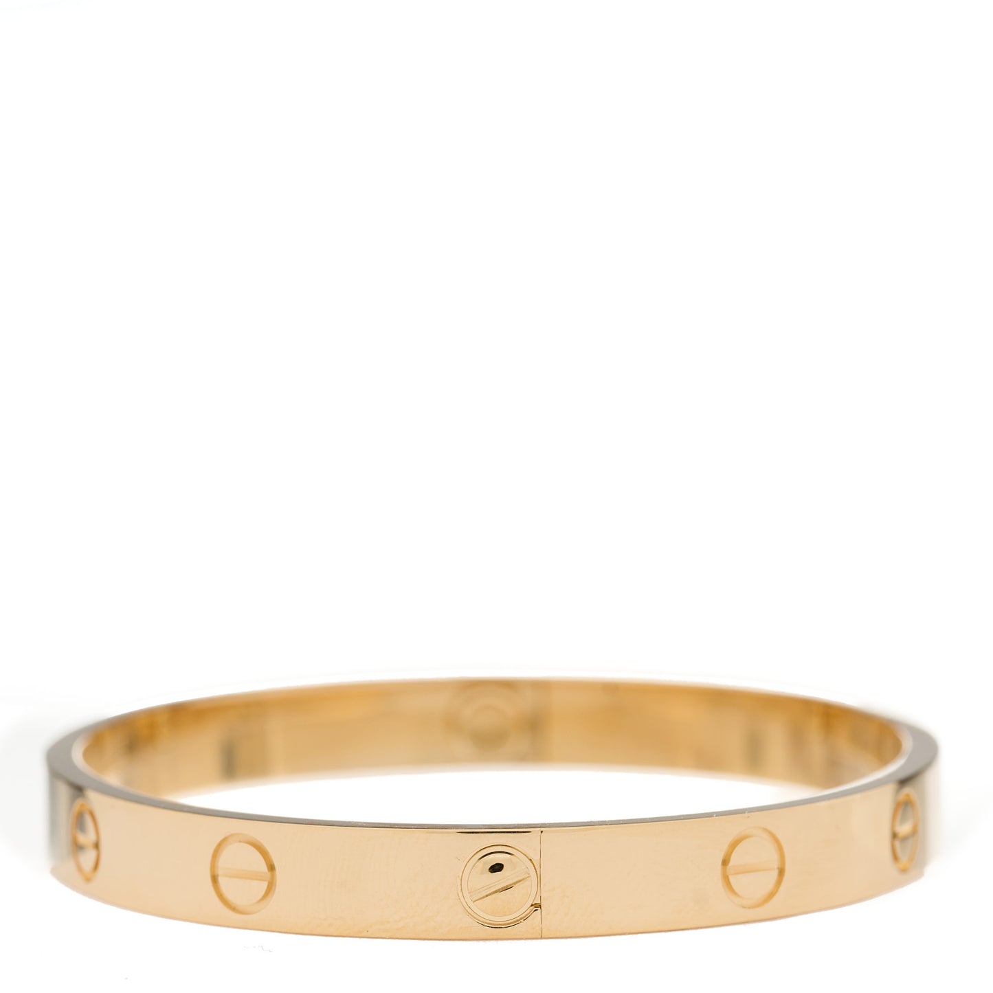 18K Yellow Gold LOVE Bracelet 17