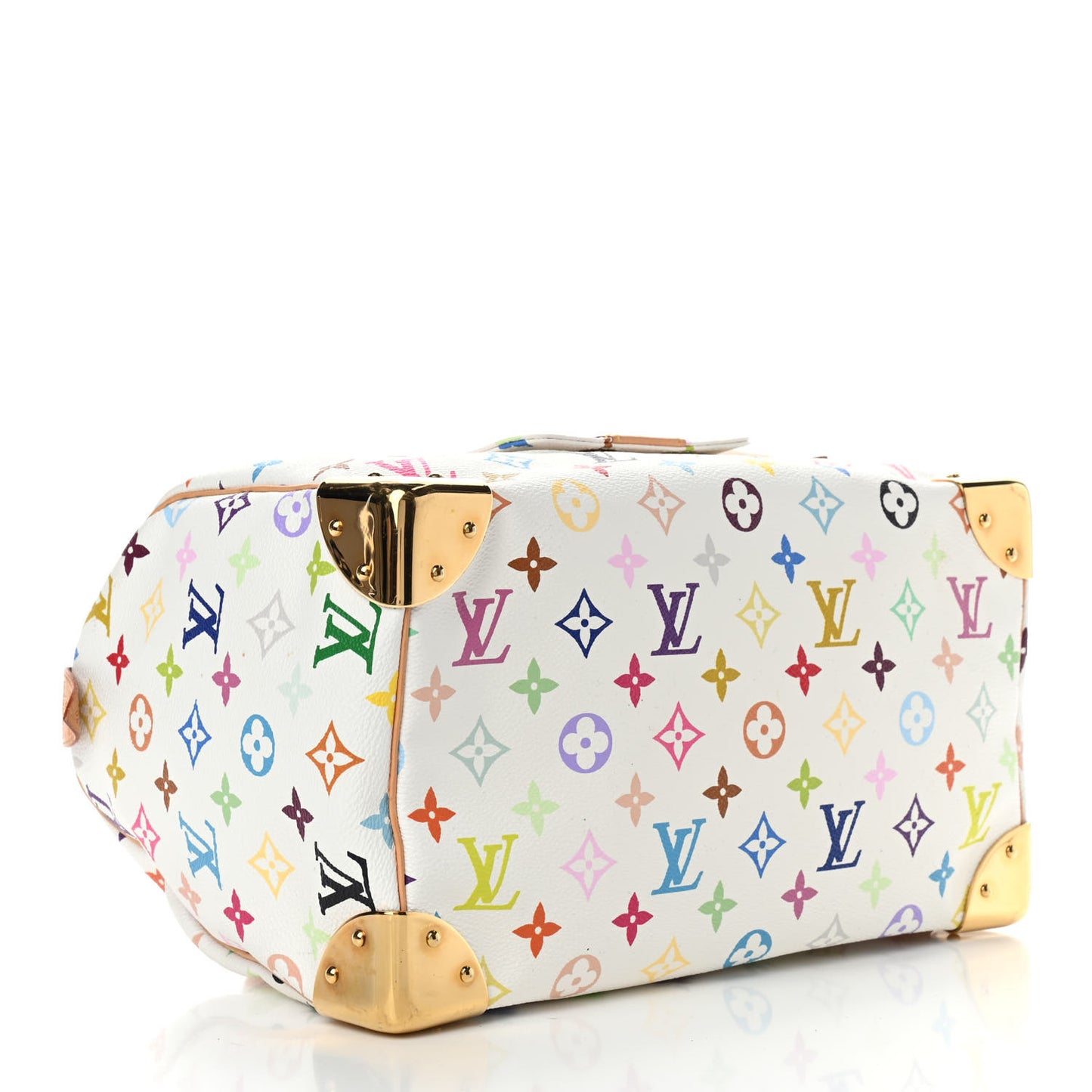 Monogram Multicolor Speedy 30 White