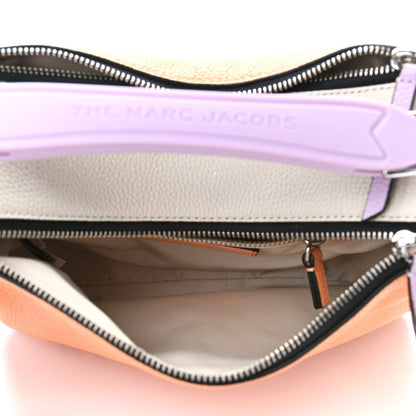 Marc Jacobs Colorblock Calfskin Soft Box 23 Shoulder Bag Orange Chiffon Multicolor 5 of 9