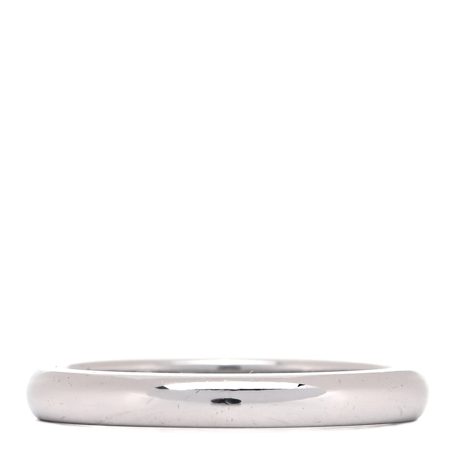 Platinum Diamond Elsa Peretti Band Ring 53 6.5