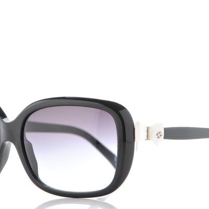 Chanel CC Bow Sunglasses 5171 Black White 8 of 9