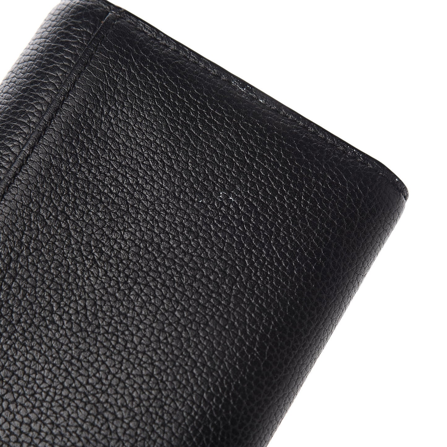 Calfskin Continental Wallet Black