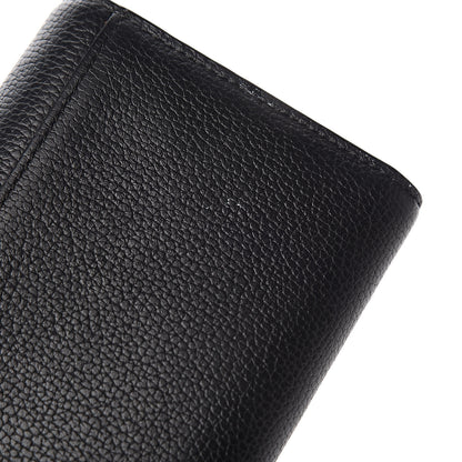 MCM Calfskin Continental Wallet Black 9 of 11
