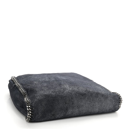 Stella McCartney Metallic Shaggy Deer Big Falabella Tote Ruthenium 3 of 8
