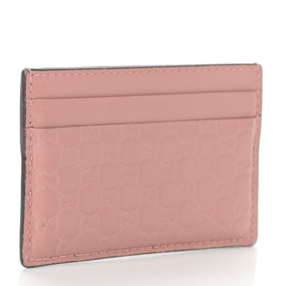 Gucci Microguccissima Card Holder Soft Pink 3 of 6