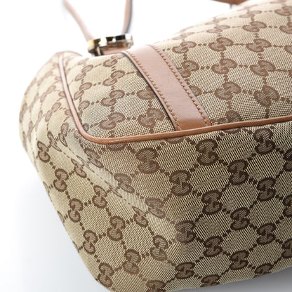 Gucci Monogram Medium GG Twins Shoulder Bag Tan 13 of 13