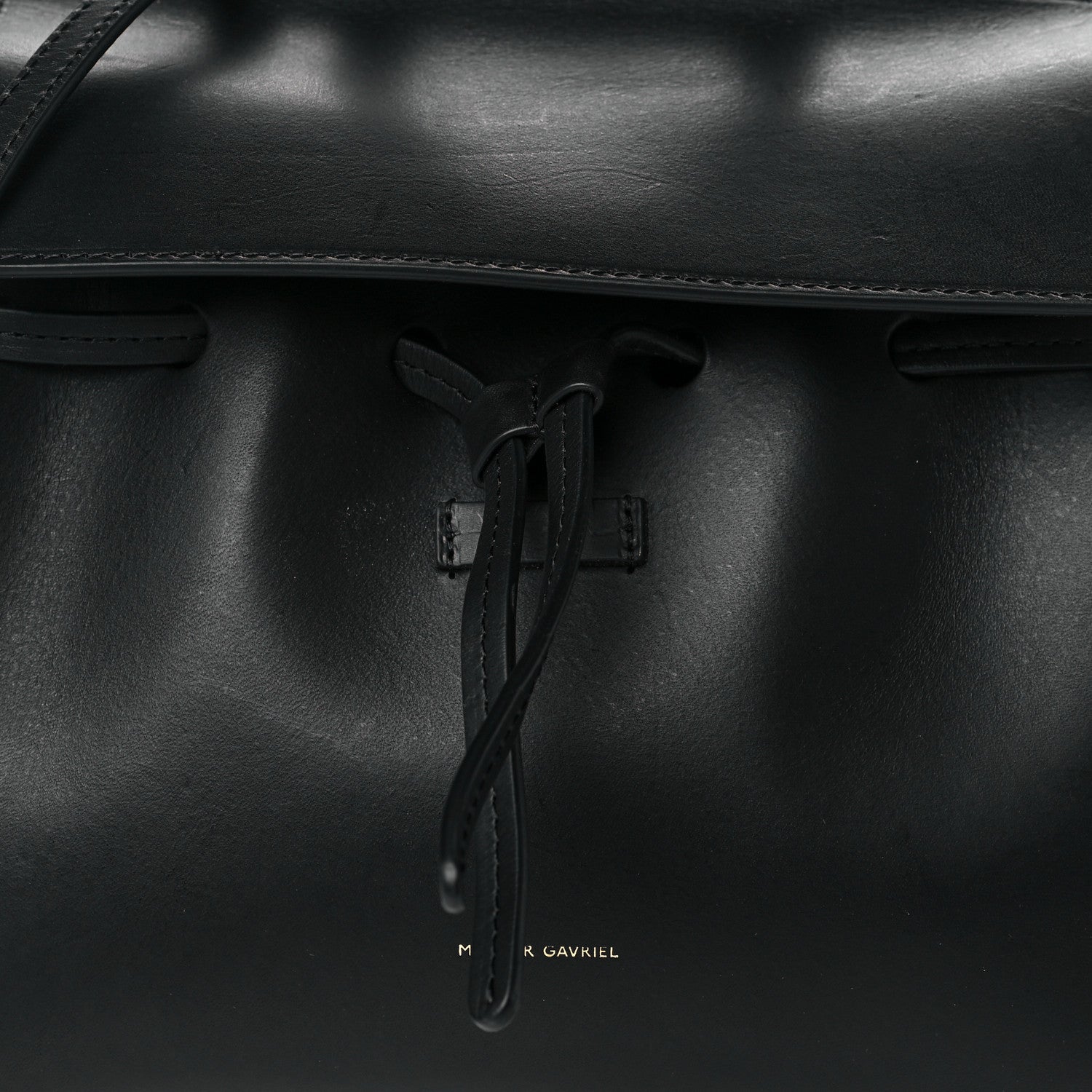Mansur Gavriel Calfskin Mini Mini Lady Bag Black Flamma 8 of 12