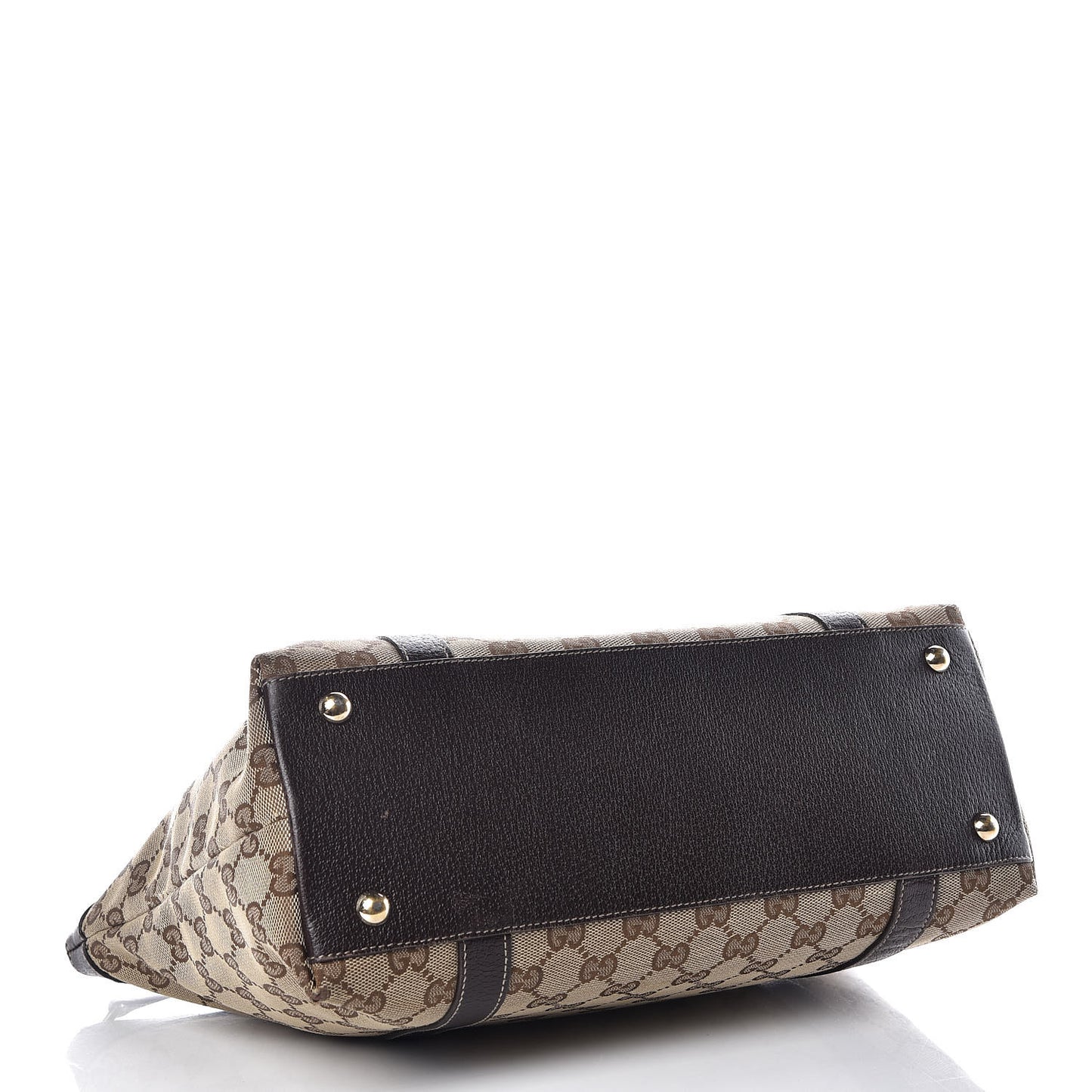 Monogram Medium Abbey Tote Brown
