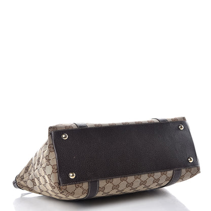 Gucci Monogram Medium Abbey Tote Brown 4 of 21