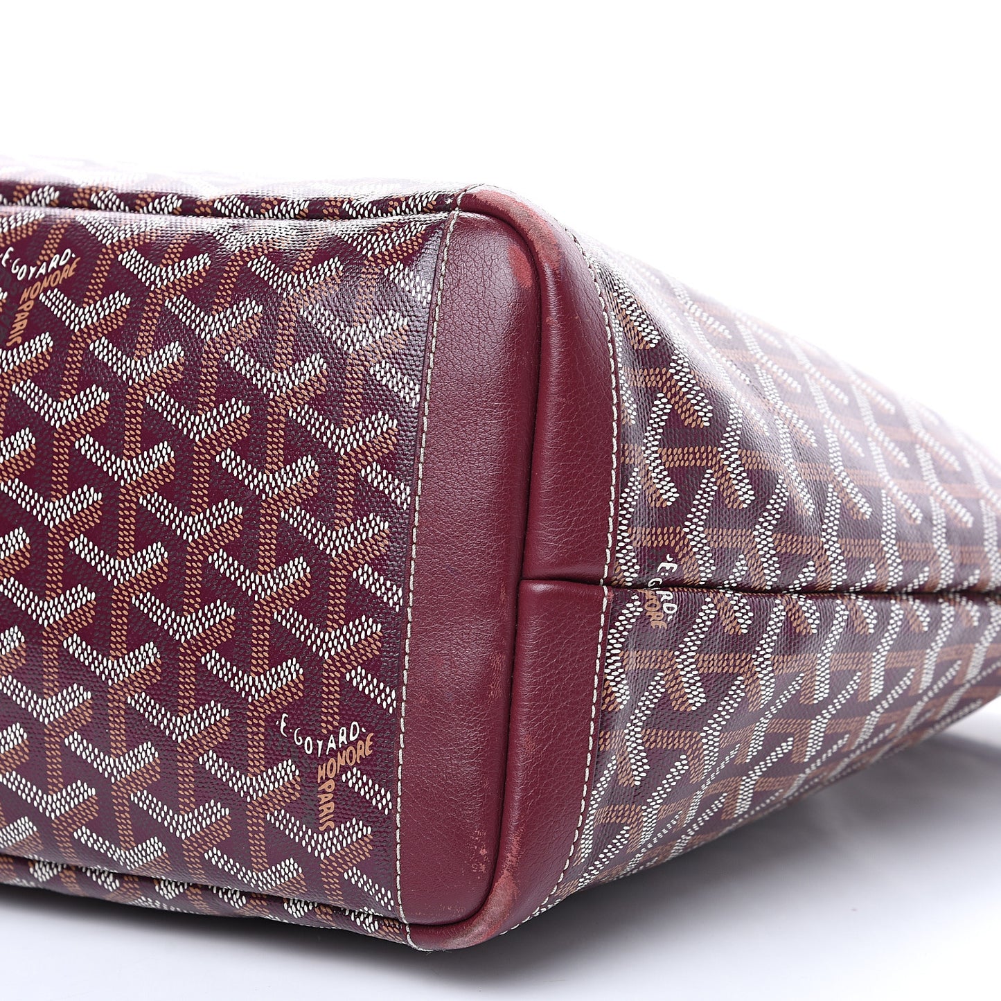 Goyardine Artois MM Burgundy