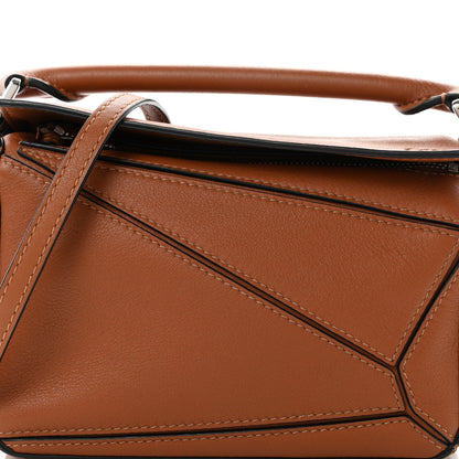 Loewe Calfskin Mini Puzzle Bag Tan 8 of 10