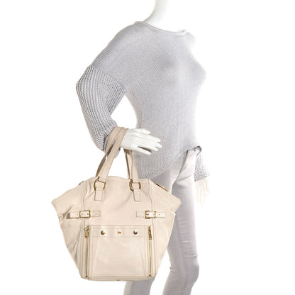 Saint Laurent Leather Medium Downtown Ivory 2 of 10