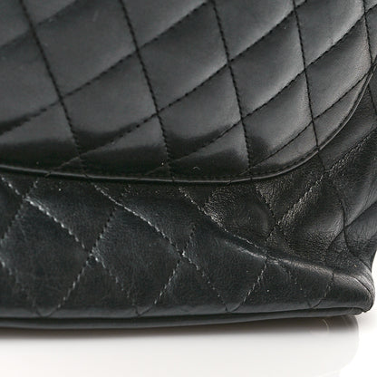 Chanel Calfskin Quilted Medium Cambon Tote Black White 12 of 18