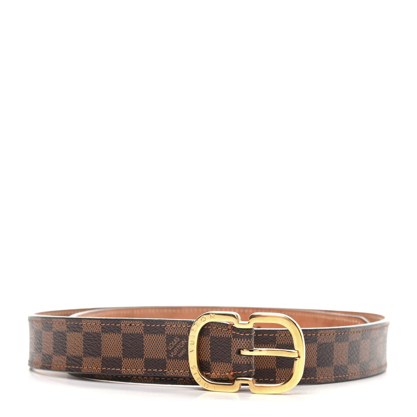 Damier Ebene Mini 25mm Belt 80 32