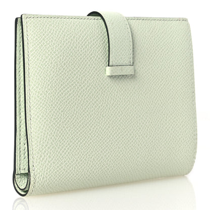 Hermes Epsom Bearn Compact Wallet Vert Fizz 3 of 15