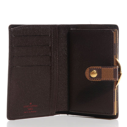 Louis Vuitton Damier Ebene French Purse Wallet 8 of 8