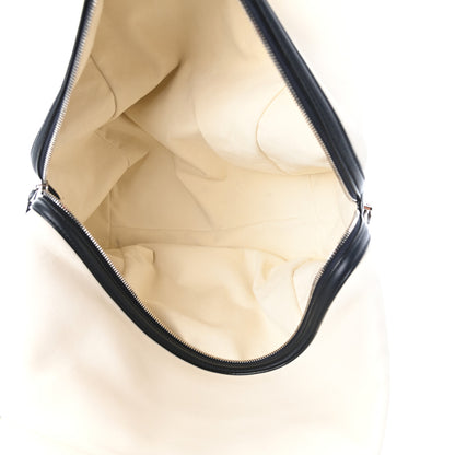 Louis Vuitton Calfskin Suship North South Speedy Navy White 5 of 9
