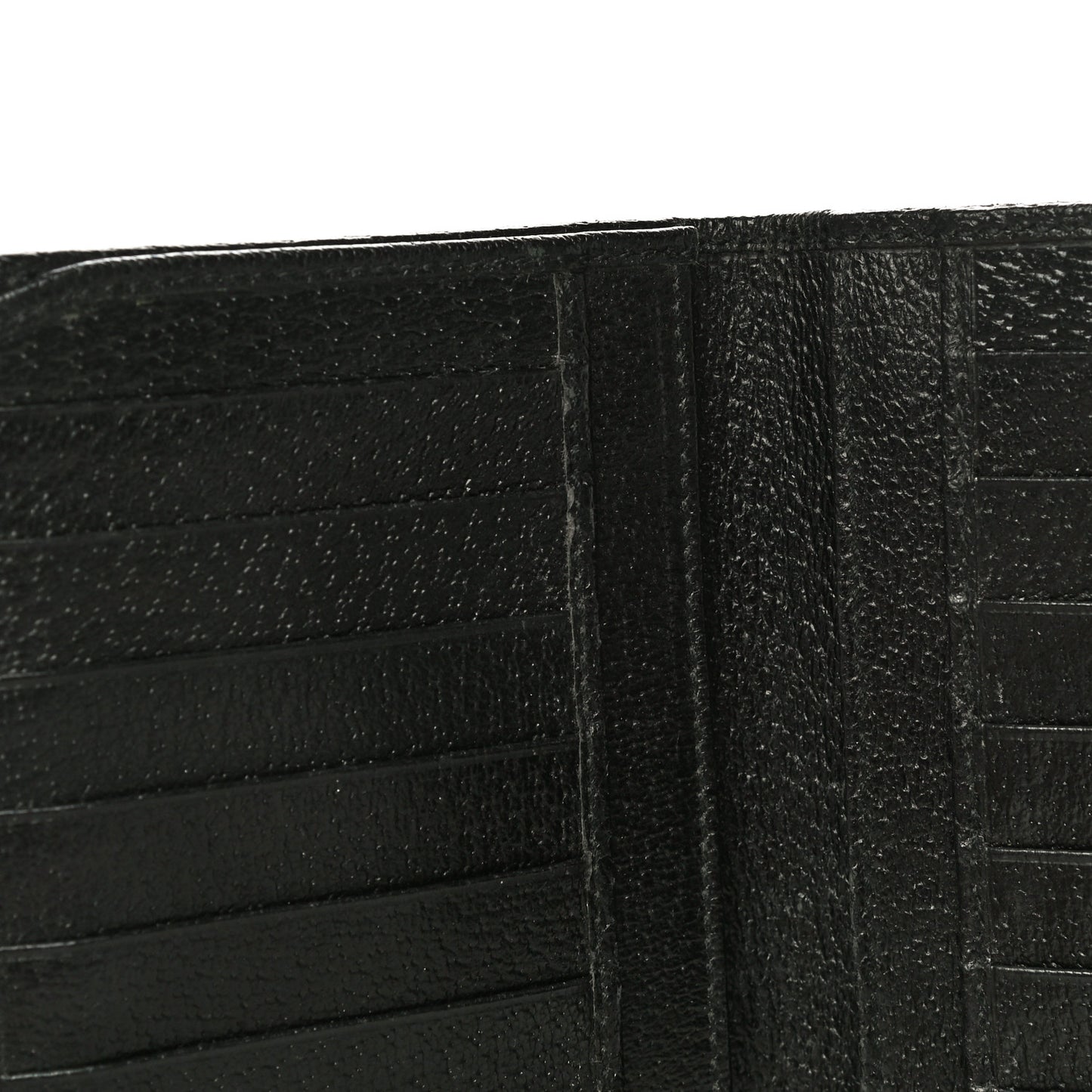 Monogram Grained Calfskin Ladies Web Continental Wallet Black