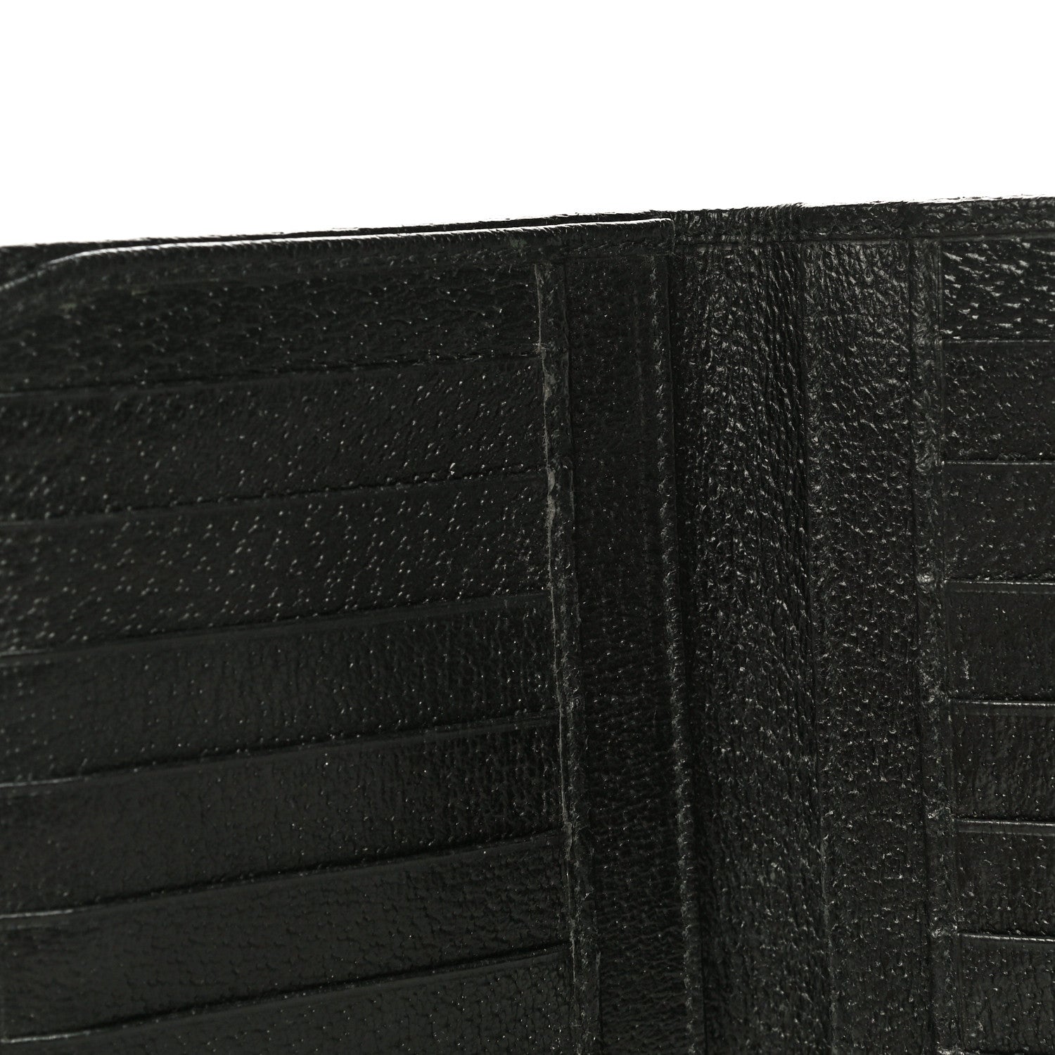 Gucci Monogram Grained Calfskin Ladies Web Continental Wallet Black 12 of 22