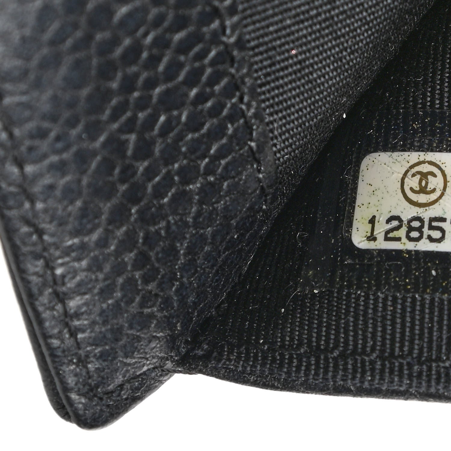Chanel Caviar Reissue Classic Wallet Black 9 of 11